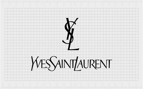 carattere del logo yves saint laurent